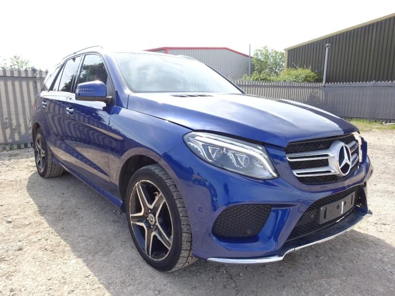 2018 67 REG MERCEDES BENZ GLE 350 D 4MATIC AMG LINE DIESEL AUTO DAMAGED SALVAGE
