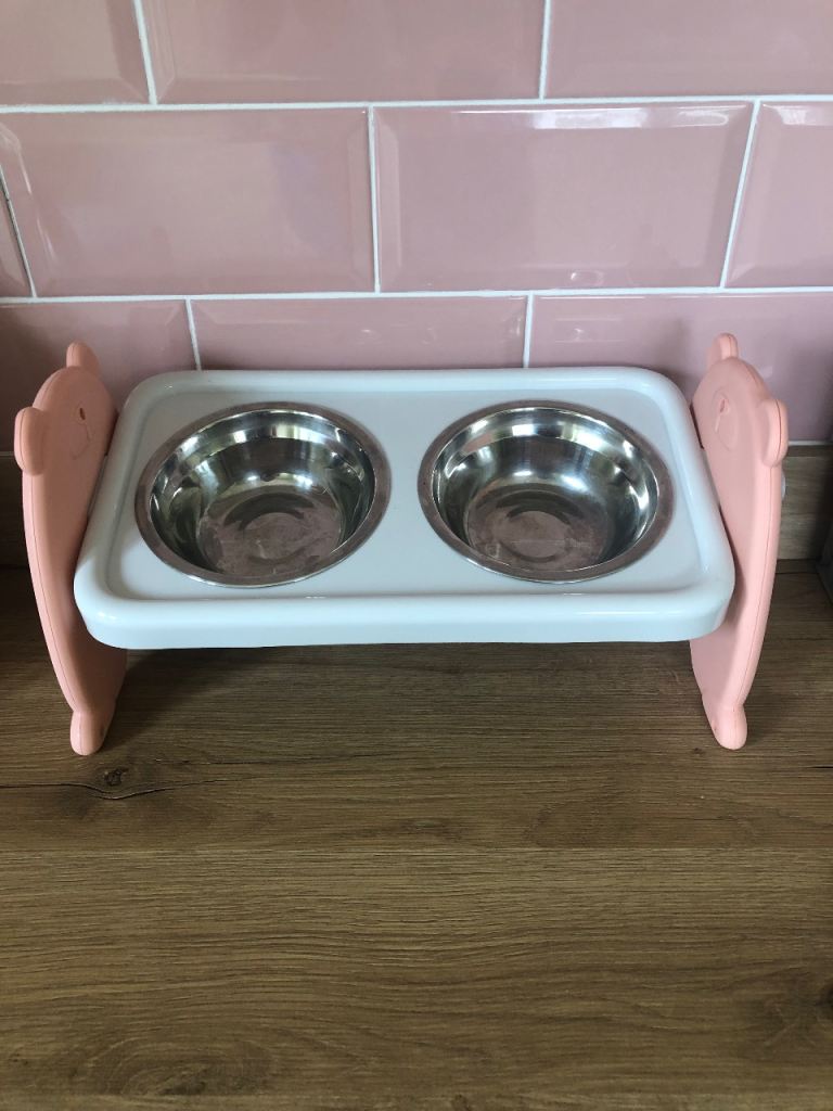 2 Bowl pet feeder