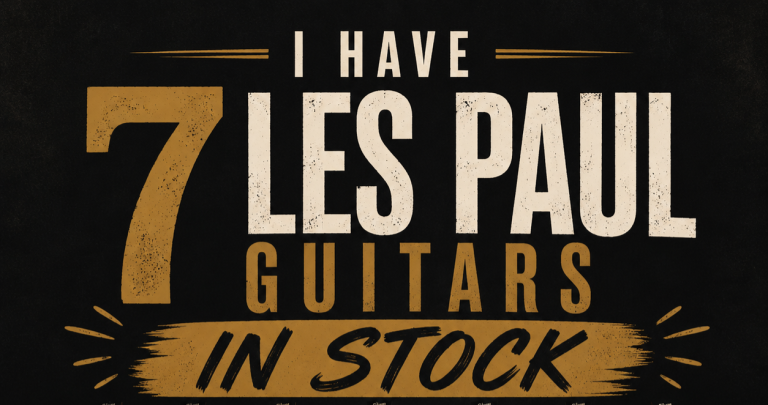 7x Les Pauls for sale Gibson Epiphone Orville