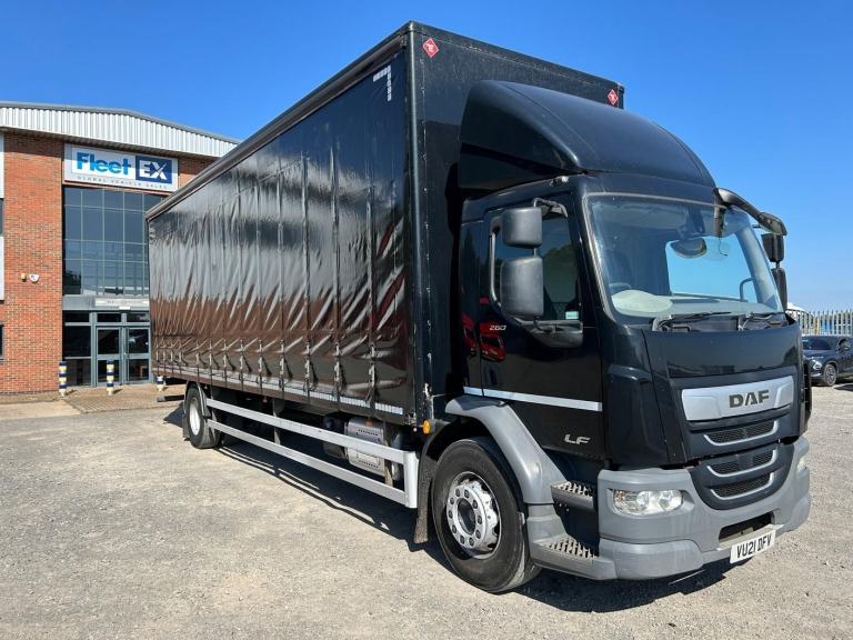 DAF LF 260 18 TONNE *EURO 6* CURTAINSIDER 2021 – VU21 DFV