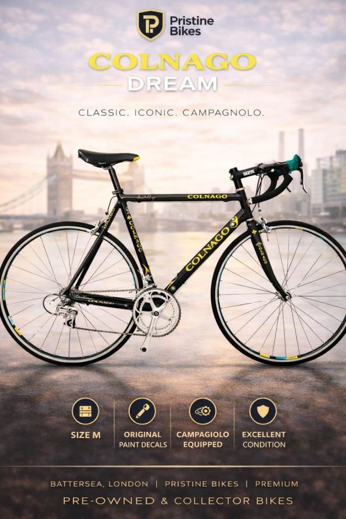 DG COLNAGO DREAM Size/56 cm STI Full Campagnolo Road Bike
