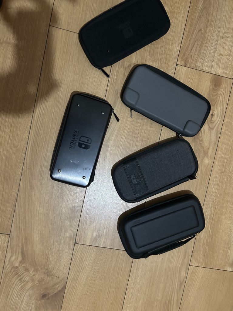 Nintendo Switch & switch lite Hard Shell  Carry Cases - 5 pounds each