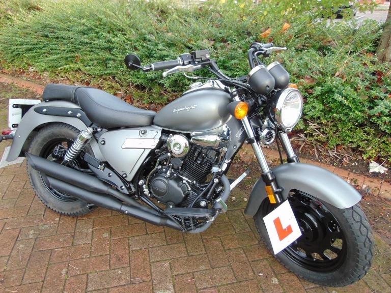 Keeway Superlight 125 custom low rider 2024  ideal learner low seat            