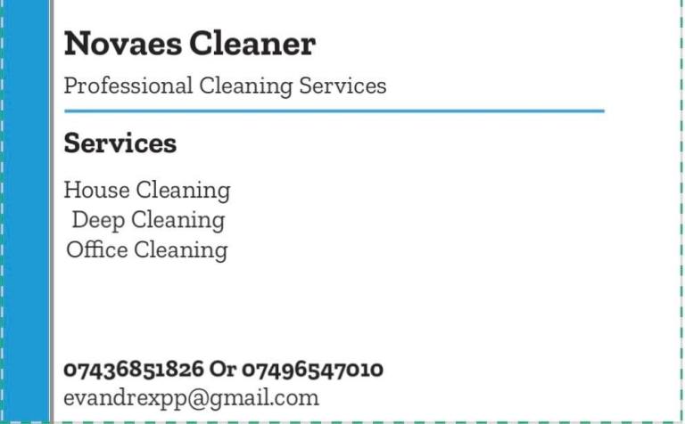 Cleaner service