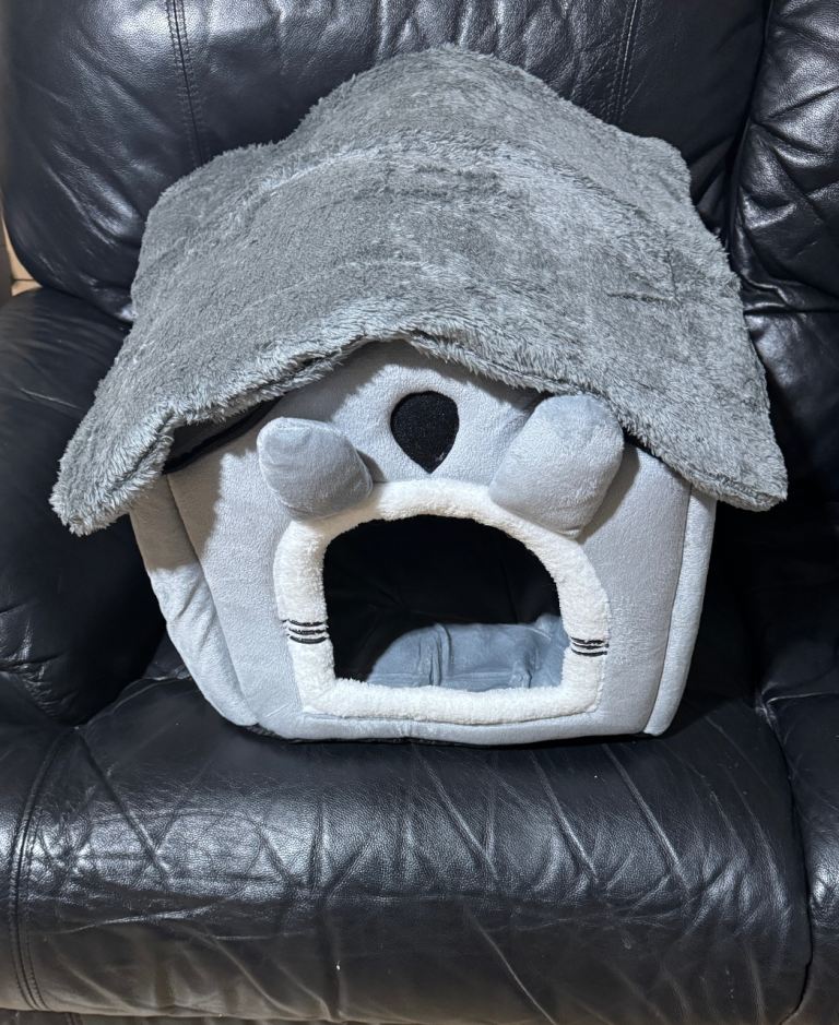 Pet warm house cave bed 