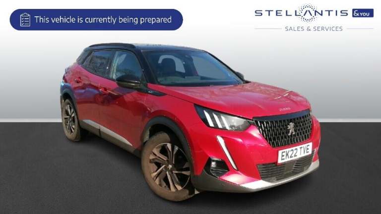 2022 Peugeot 2008 1.2 PureTech GT SUV 5dr Petrol Manual Euro 6 (s/s) (130 ps) SUV Petrol Manual