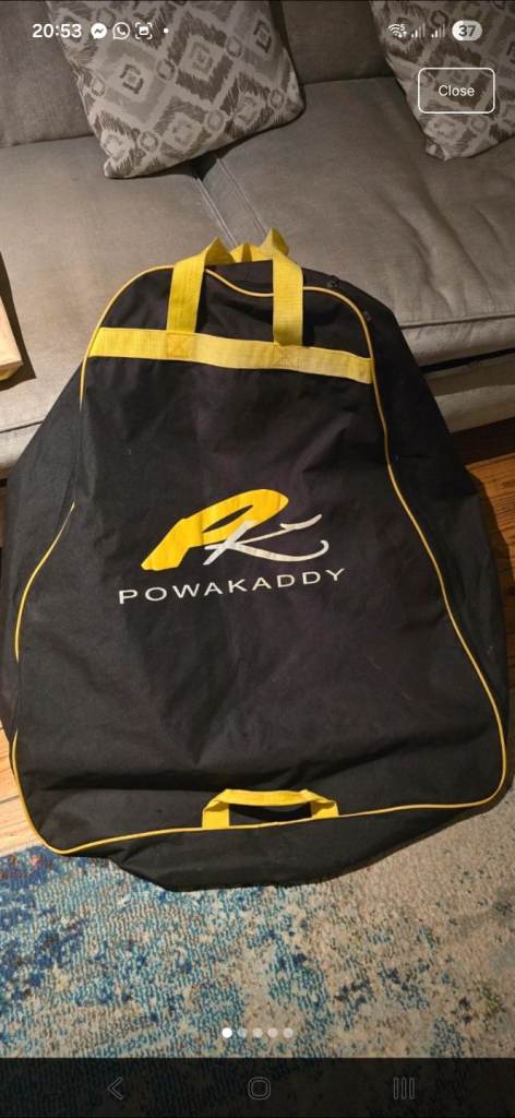 Powakaddy electric golf trolley bag