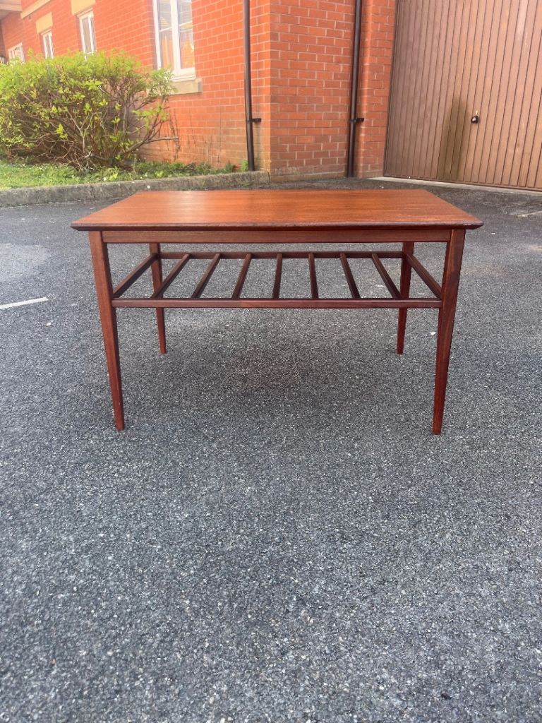 Swedish style teak coffee table (delivery available)