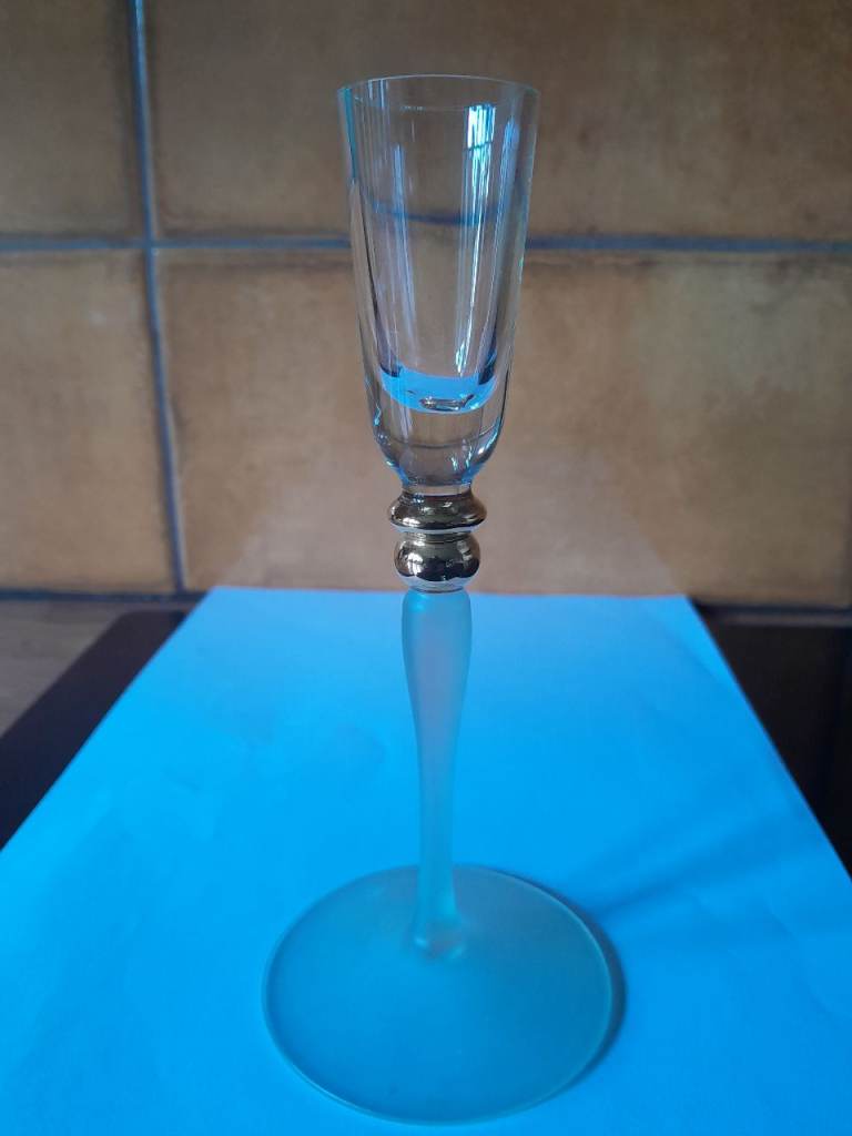 Glass Candlestick