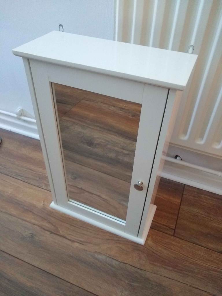 Mirror cabinet storage for bathroom