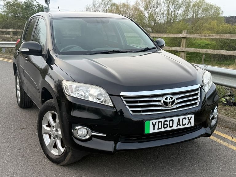 2011 60-REG TOYOTA RAV4 XTR 2.2 D4D 6 SPEED MANUAL 5 DOOR IN METALLIC BLACK