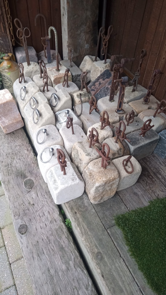 Architectural stone door stop's £5 each