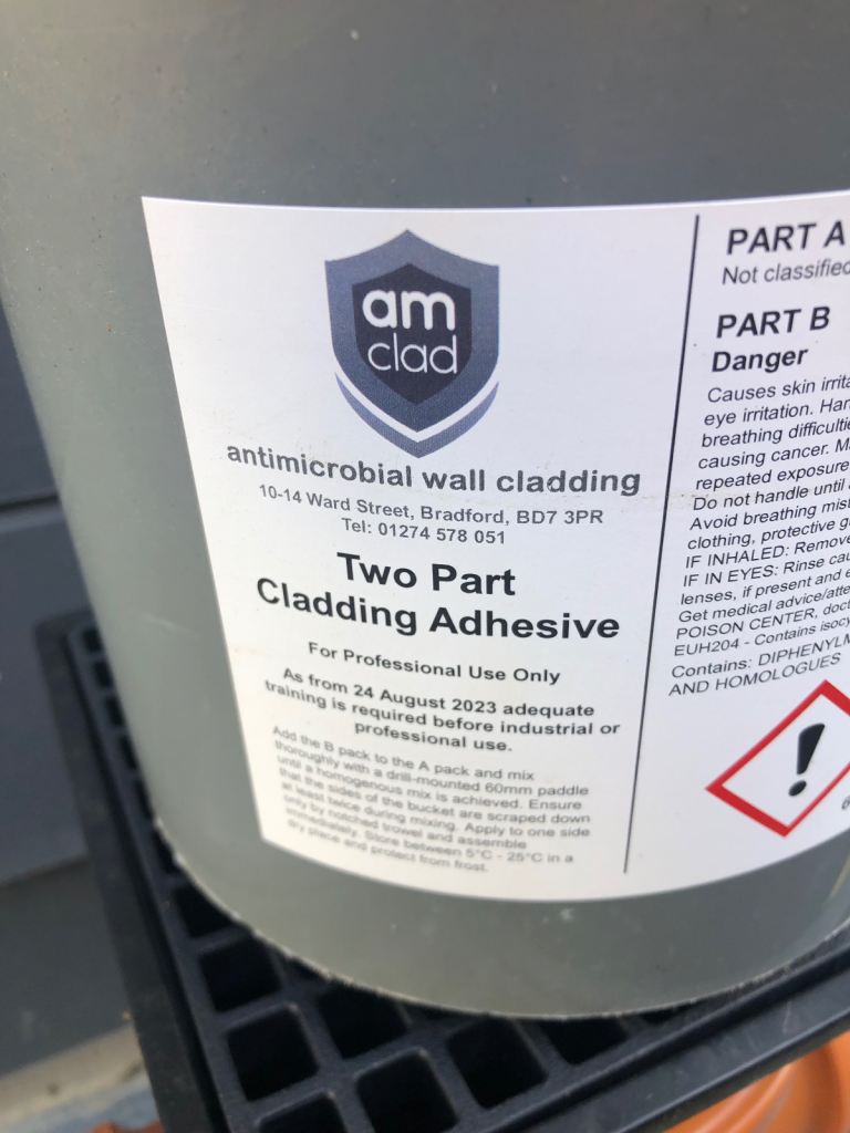 am clad Two Part Cladding Adhesive – New, Unused