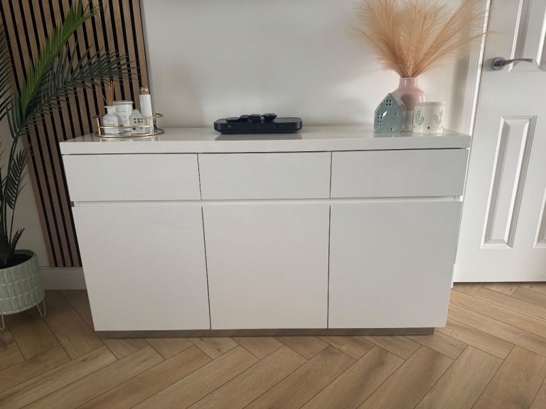 White Gloss Sideboard