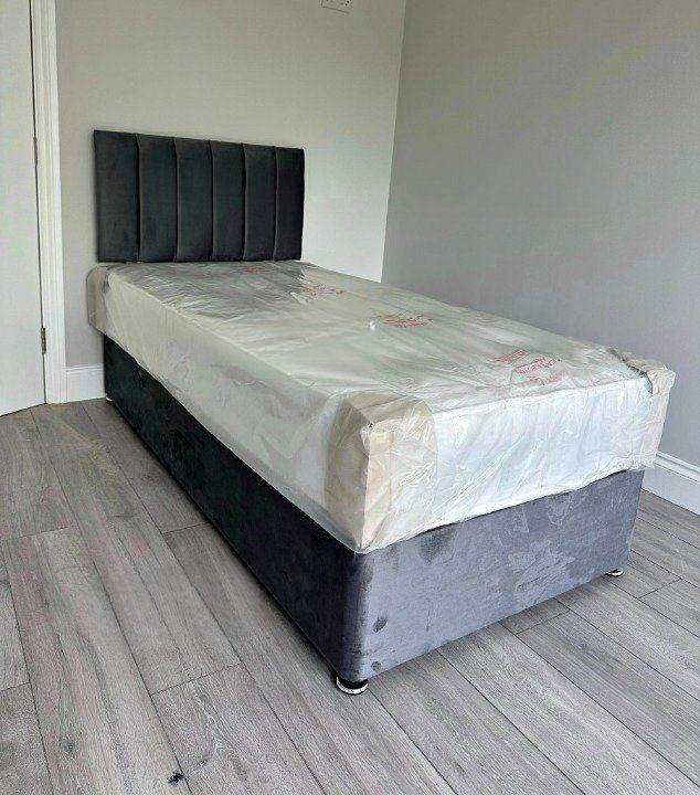 WINTER SALE || Divan 3FT Single Bed Base With Mattress & Storage Option || 10% OFF || COD AVAIL