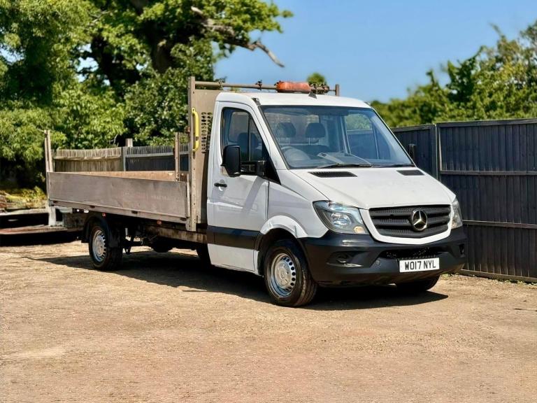 2017 Mercedes-Benz Sprinter 3.5t Chassis Cab +  + 16K + HPI CLEAR + DROP SIDE