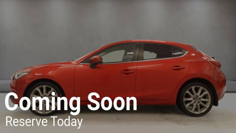 2015 Mazda Mazda3 2.2d Sport Nav 5dr Auto HATCHBACK DIESEL Automatic