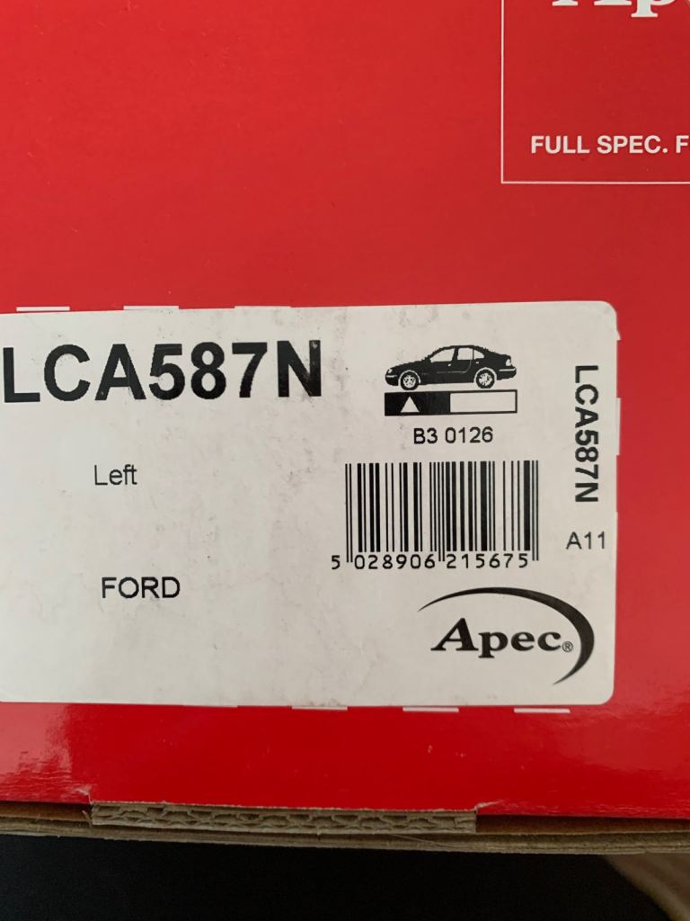Ford fiesta 2010+ callipers and brake shoe set 