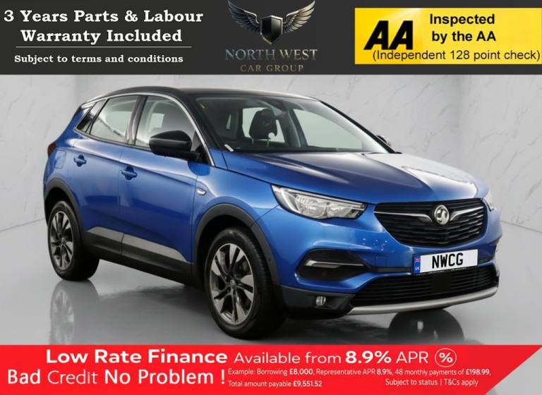 2019 Vauxhall Grandland X 1.2 Turbo GPF Sport Nav SUV 5dr Petrol Manual Euro 6 (s/s) (130 ps) ***...