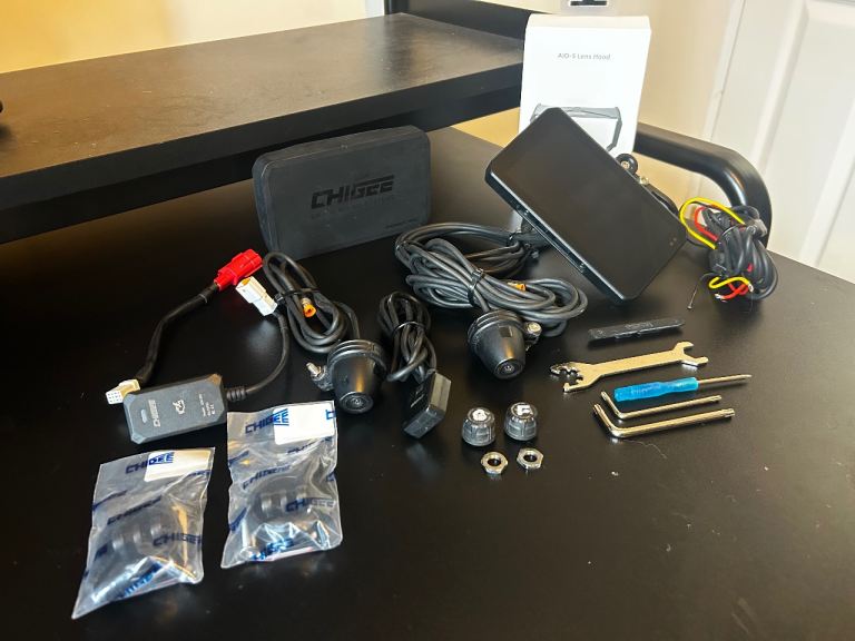 CHIGEE AiO-5 Lite Motorcycle Dash and Camera System