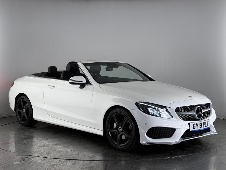 2018 Mercedes-Benz C Class 2.1 C220d AMG Line Cabriolet G-Tronic+ Euro 6 (s/s) 2dr Convertible Di...