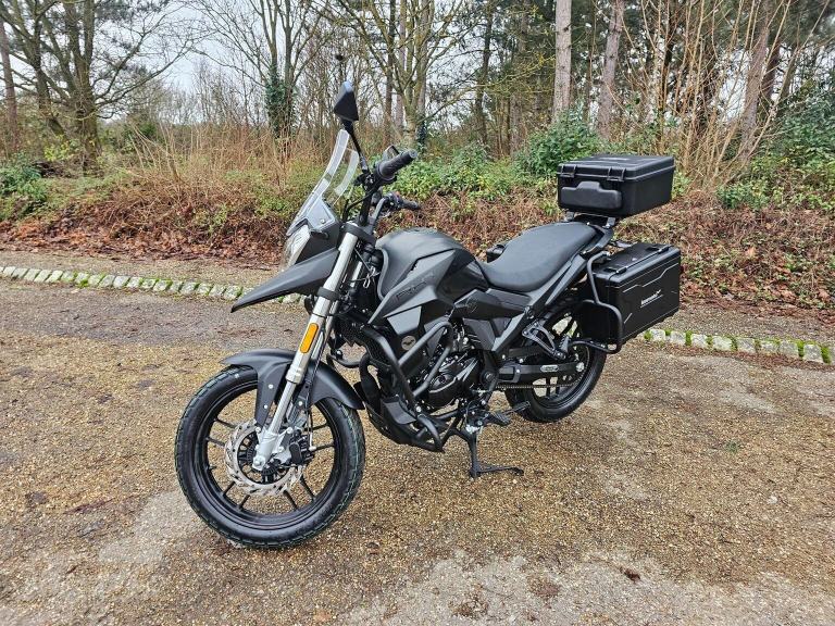 LEXMOTO RX1 125  2025 Petrol Manual in Black