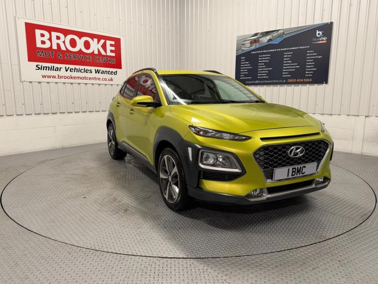 2019 Hyundai KONA 1.0 T-GDi Premium Euro 6 (s/s) 5dr HATCHBACK Petrol Manual