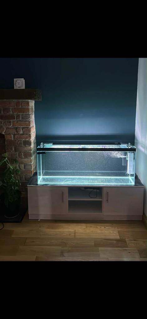  Clear seal 170l fish tank with cabinet 