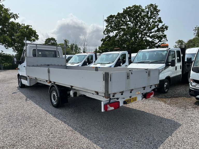 MERCEDES-BENZ SPRINTER 2.1 314 CDI 17.4FT ALLOY DROPSIDE XLWB 2018