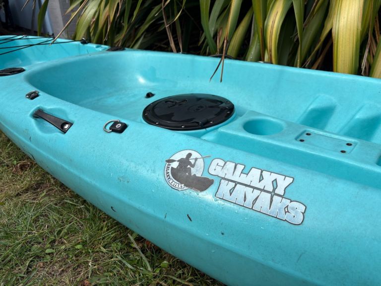 2 x Sit-On-Top Kayaks – Galaxy Force & GoSea Pioneer XL + 2 Seats & Paddles