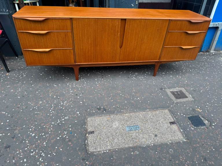 Two vintage mid century teak sideboards for sale 