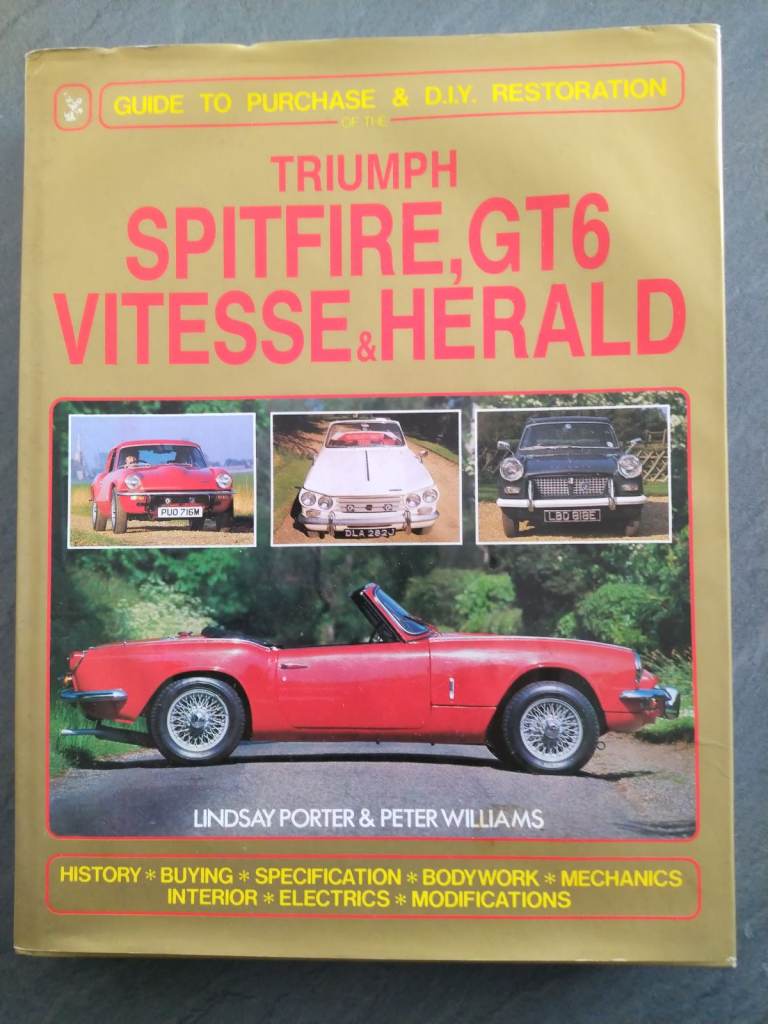 Triumph GT6 books