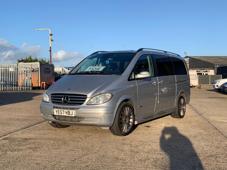2007 MERCEDES-BENZ VIANO AMBIENTE LONG 3.0 CDI V6 TIP AUTO LWB 8 SEATER MPV BUS 