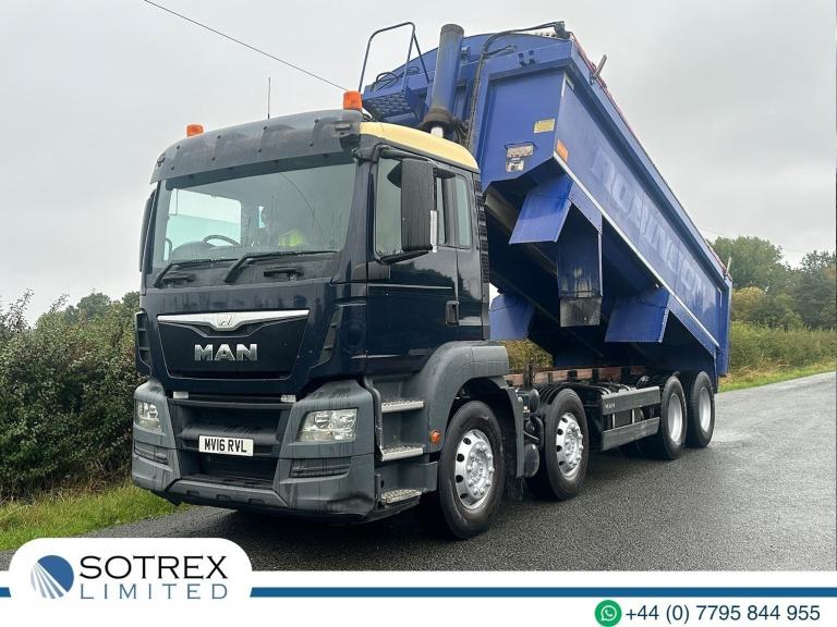 MAN/ ERF TGS 32 360 8 X 4 Alloy Tipper