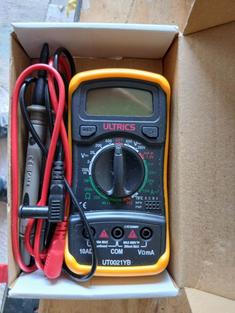 ULTRICS Digital Multimeter– As New
