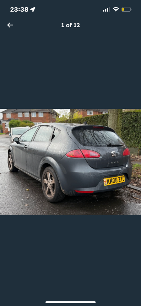 Seat, LEON, Hatchback, 2008, Manual, 1595 (cc), 5 doors