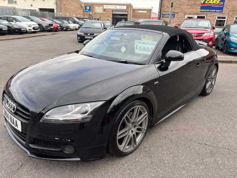 2014 Audi TT 2.0 TDI Quattro Black Edition 2dr CONVERTIBLE Diesel Manual