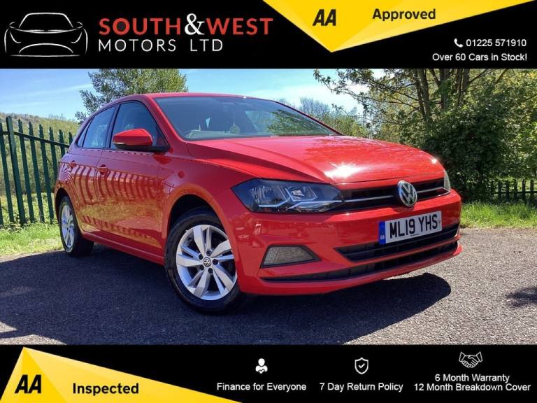 2019 Volkswagen Polo 1.0 EVO SE Hatchback 5dr Petrol Manual Euro 6 (s/s) (80 ps) Hatchback Petrol...