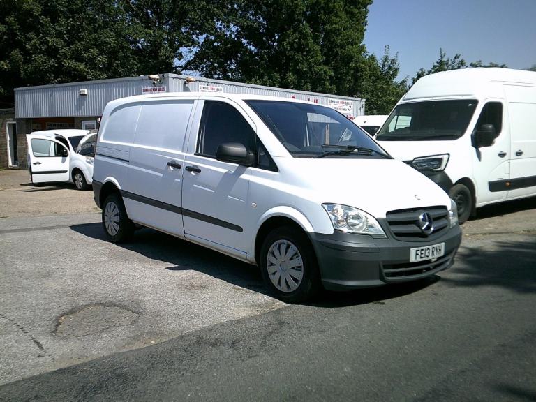 Mercedes Vito 2.2 CDi,2013,13 REG,WHITE,183k FROM NEW,LONG MOT,VERY CLEAN VAN