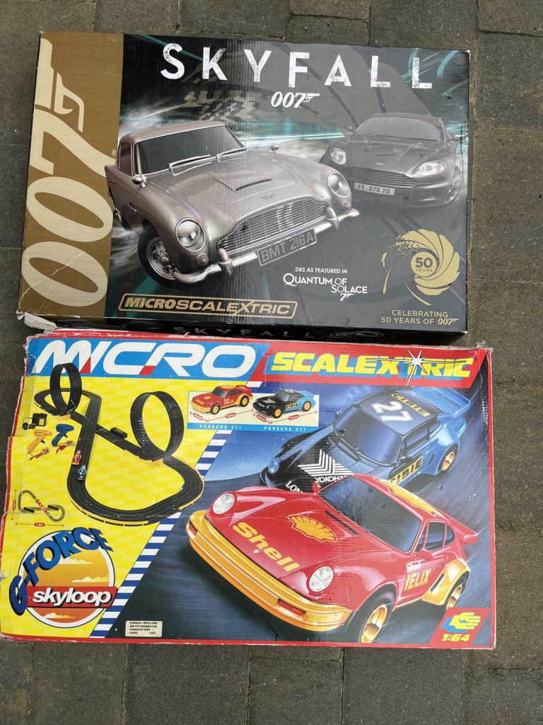 2 x micro scalextric sets