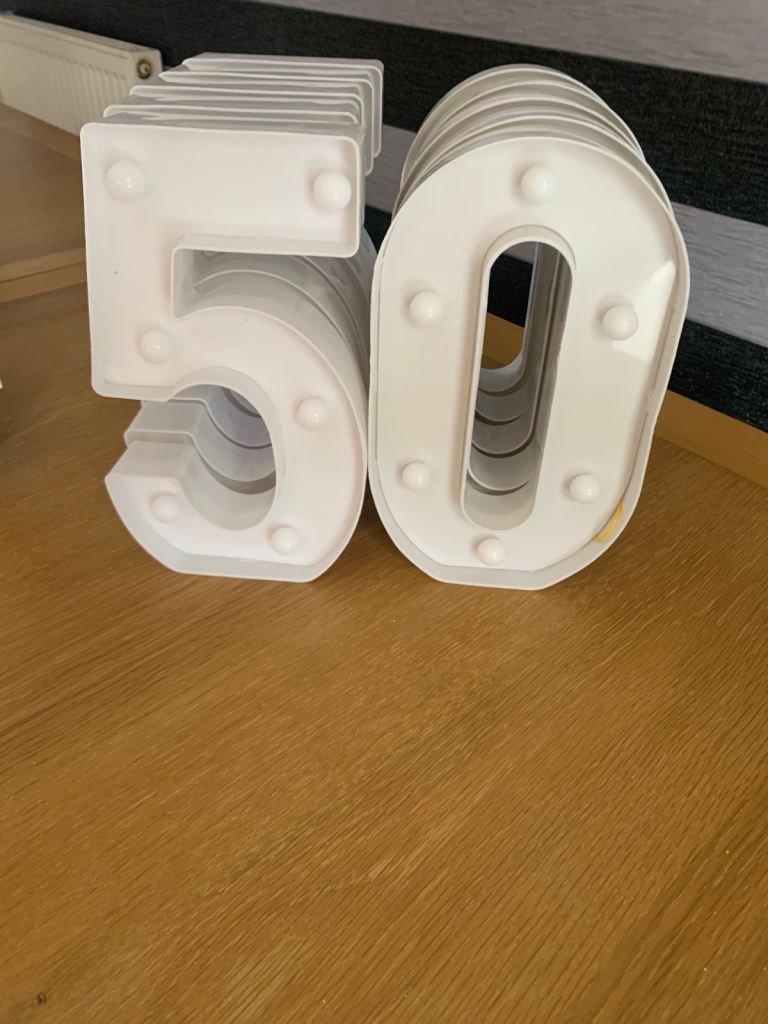 5 & 0 party lights