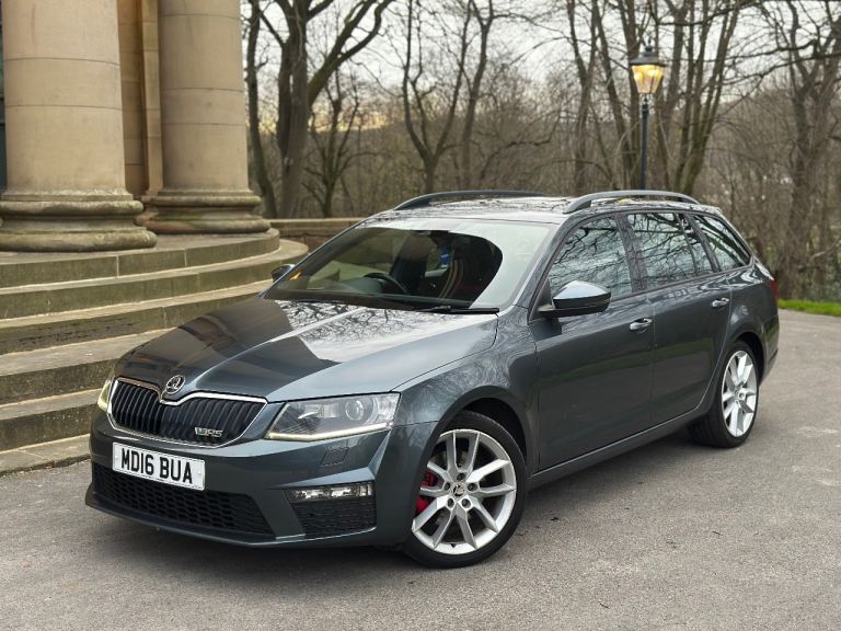 2016 Skoda Octavia VRS 2.0 TDI grey estate euro 6