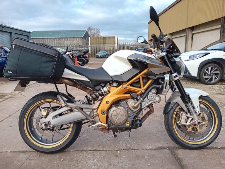 2008 58 APRILIA SHIVER 750 SL750 SL PANNIERS 13k MILES ONLY NEW MOT EXTRAS