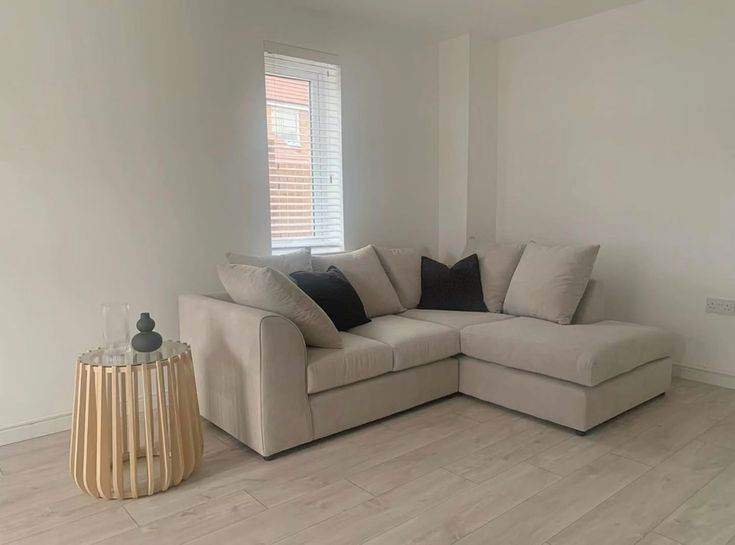 DYLAN Corner L Shape Sofa Cream color BRAND NEW ~~~~~ TODAY DELIVERY 