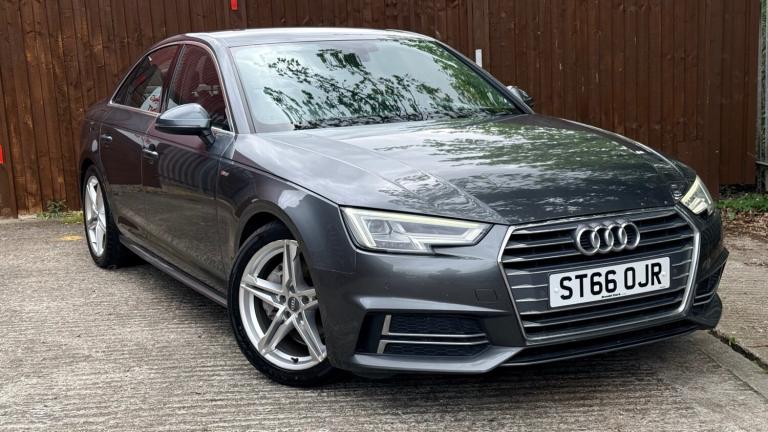 2017 Audi A4 2.0 TDI 190 S Line 4dr S Tronic SALOON Diesel Automatic