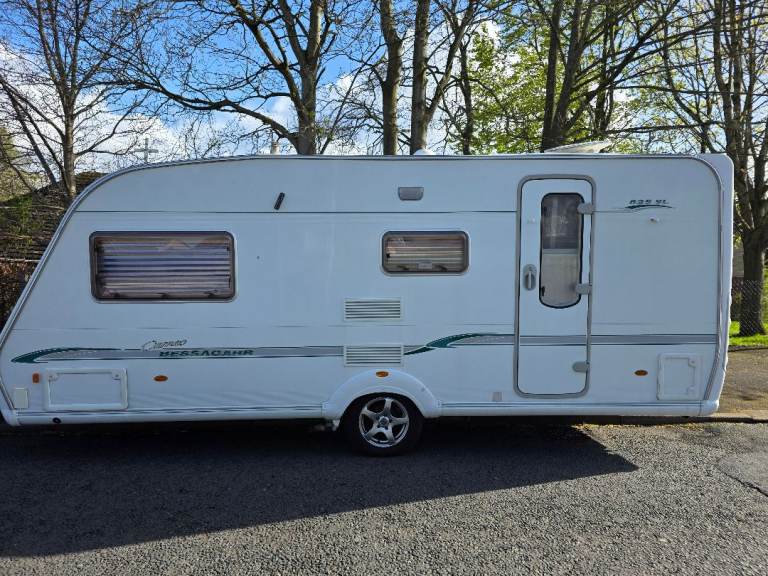 Bessacarr cameo 525 sl 3 berth 2007 mover awning
