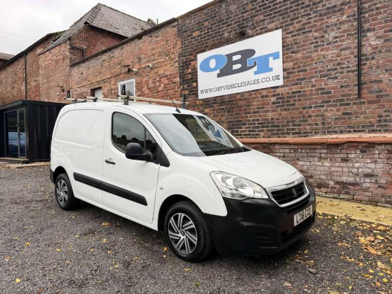 2018 Peugeot Partner 1.6 Partner Professional L1 Blue HDi Panel Van Diesel Manual