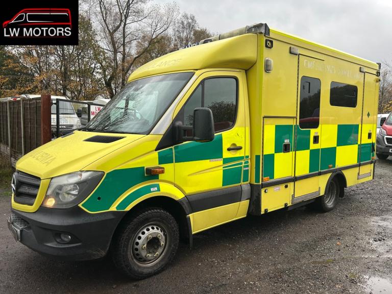 MERCEDES BENZ SPRINTER 519 CDI DIRECT EX AMBULANCE SERIVICS 2017 17 REG EURO 6