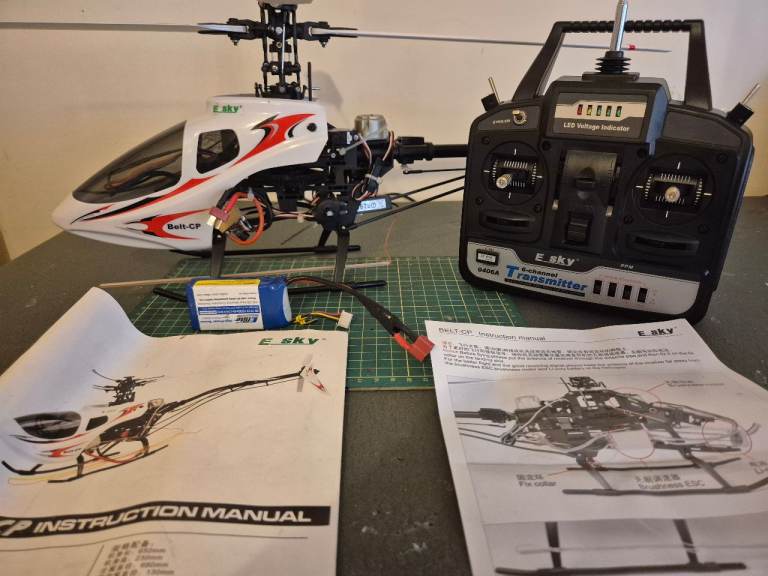 SWAP rc electric helli etc for a rc nitro buggy  or car 