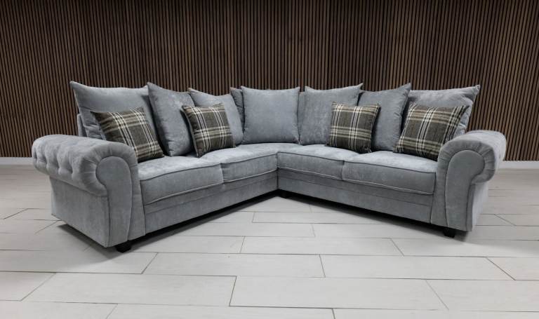 Exclusive Brand New VERONA Corner L Shape Sofa –Black | Free Delivery |Order Now |Cash on Delivery🚛